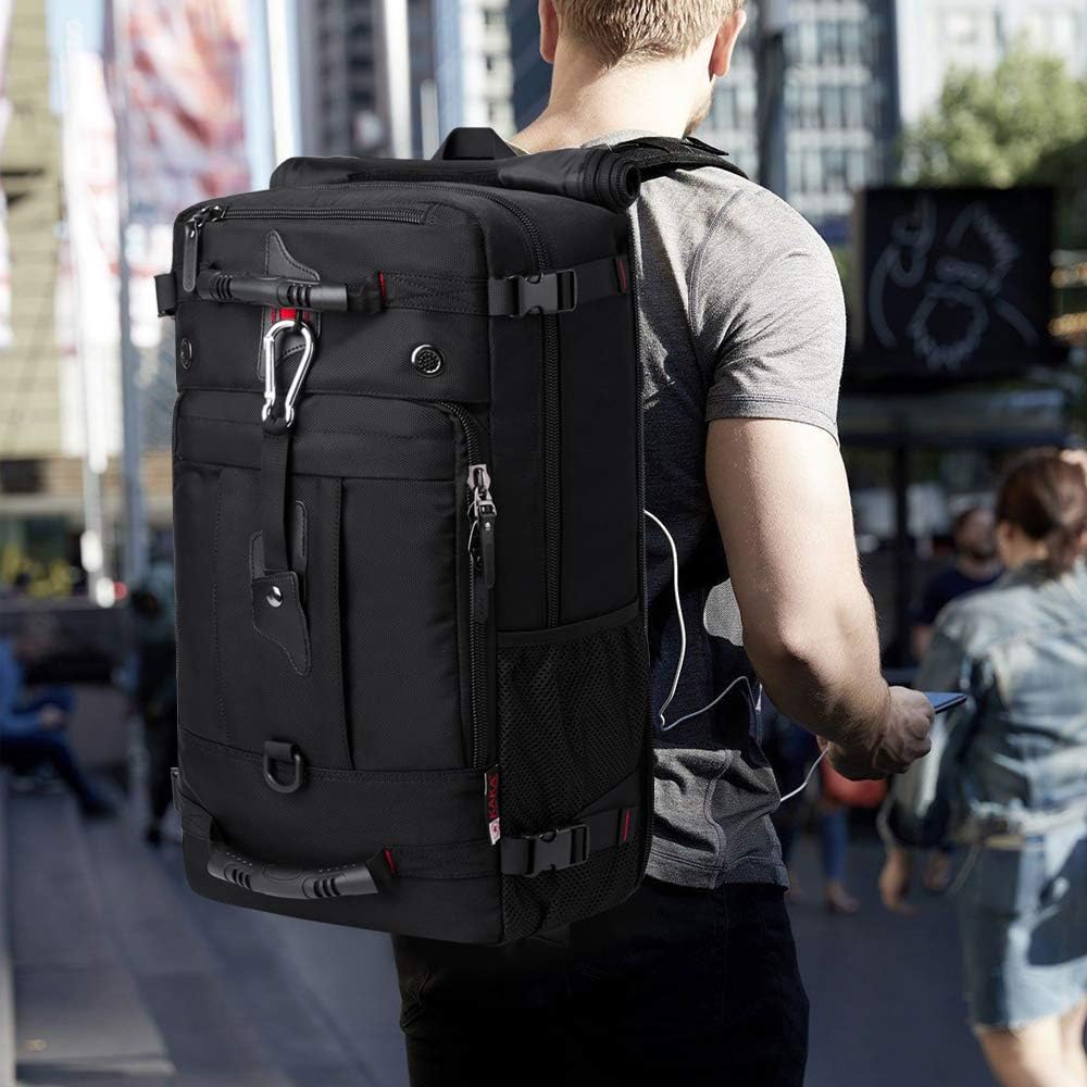 Multi-Capacity Carry-On Travel Backpack