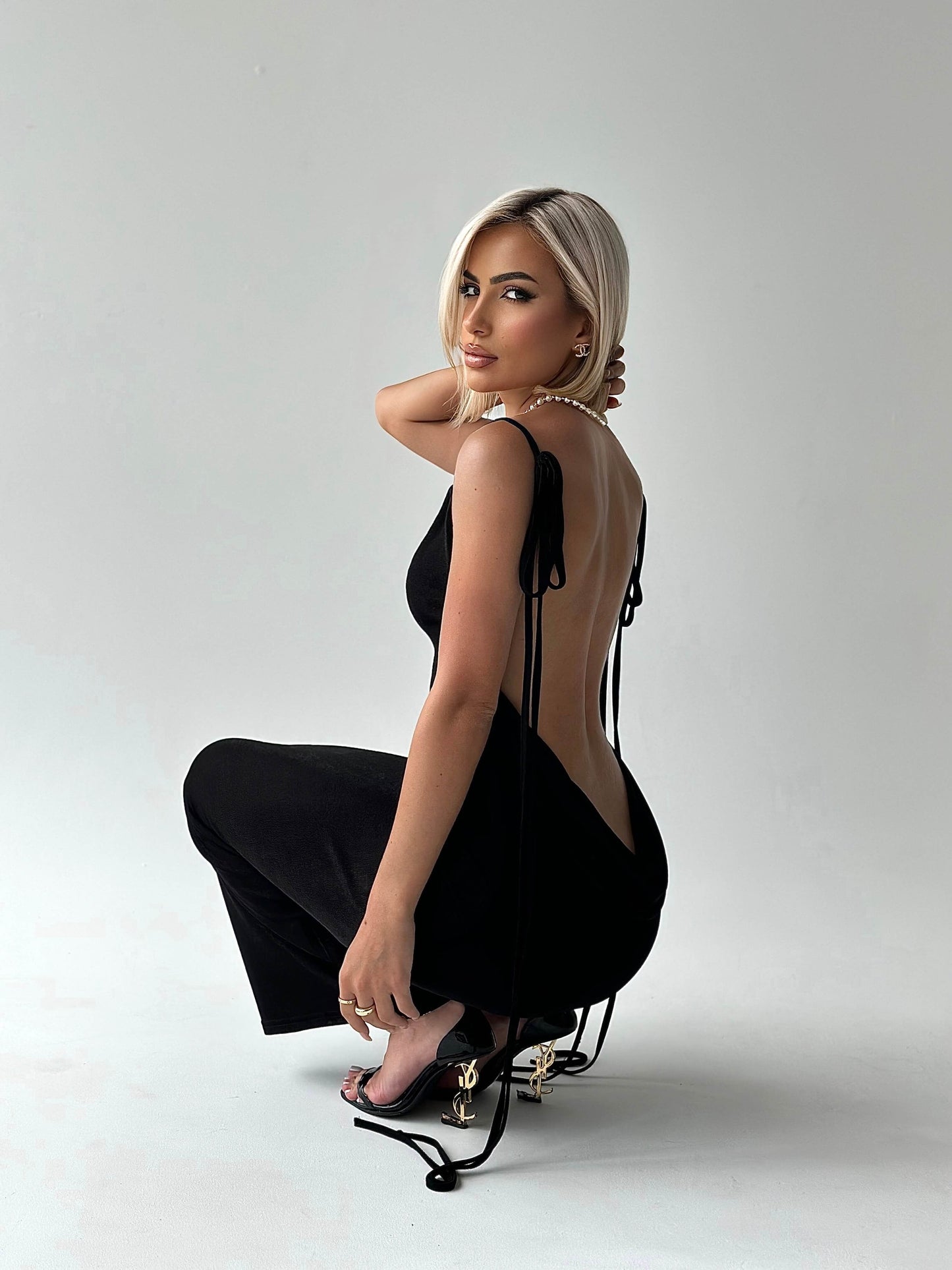 NEW | Serenity Backless Maxi Dress