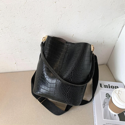 Bea Croc Embossed Bag