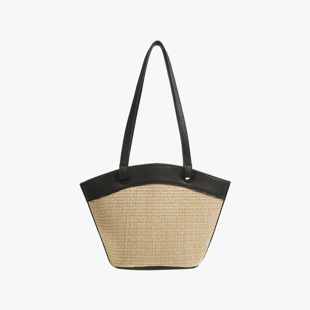 Hailey Straw Tote