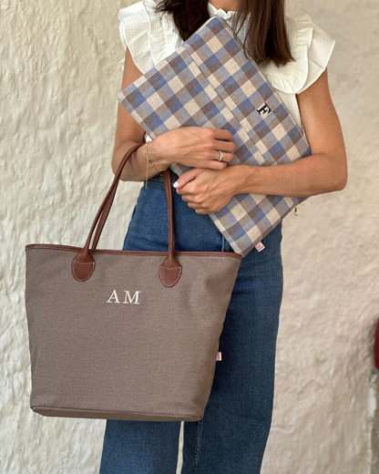 Ana Camel tote bag