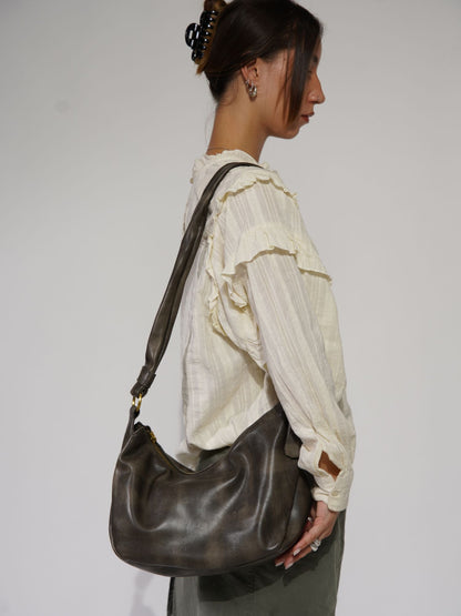 Knotted Sling Leather Bag