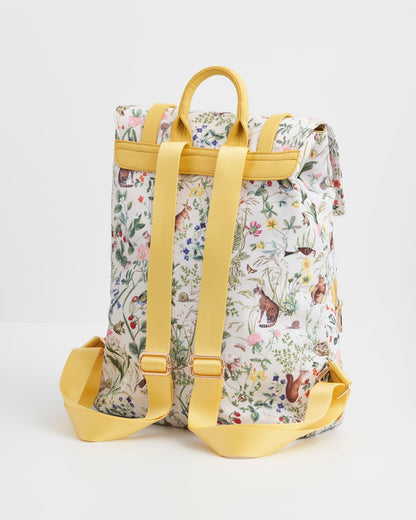 Fable Meadow Creatures Ivory Medium Backpack