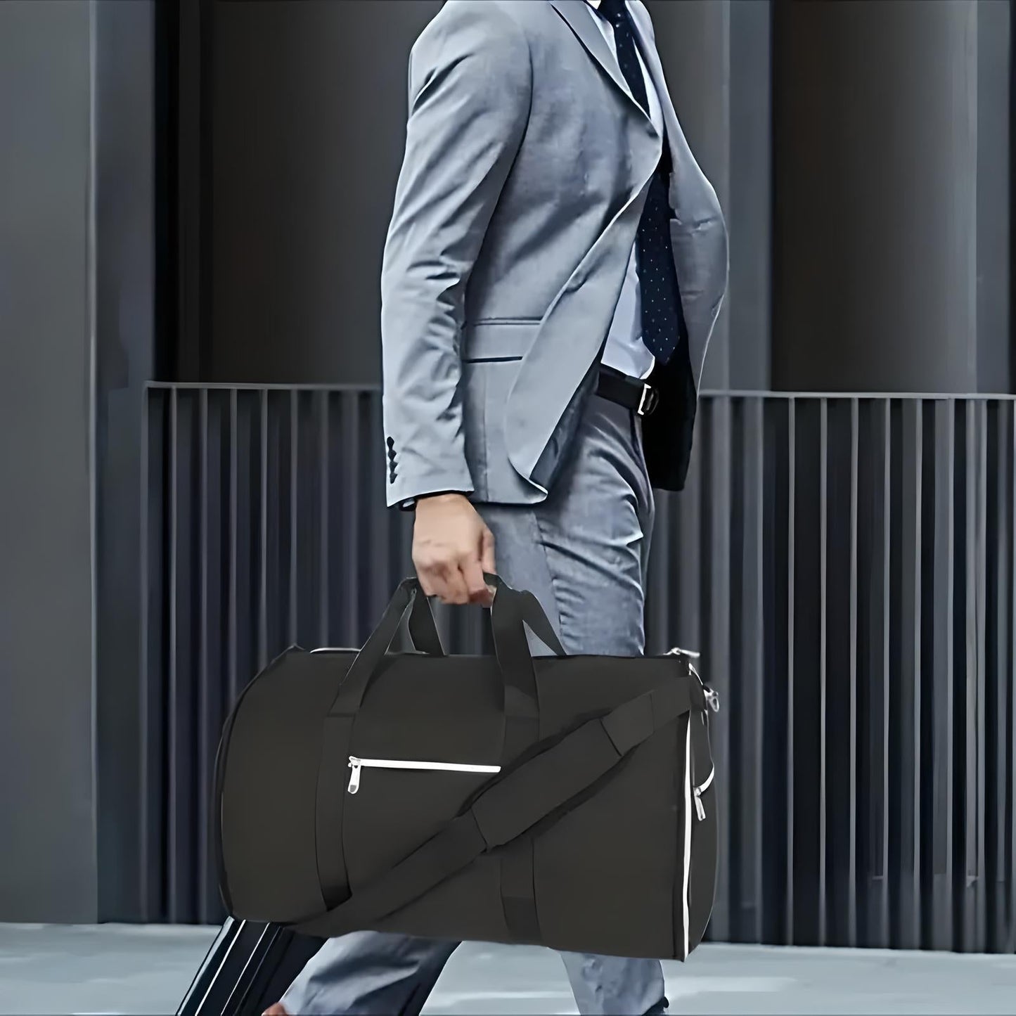 Sleek Garment Duffle Bag