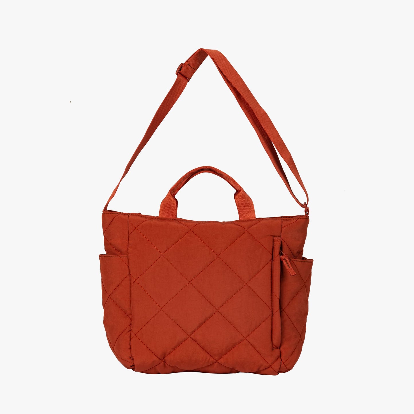 Olives Quilted Puffer Tote