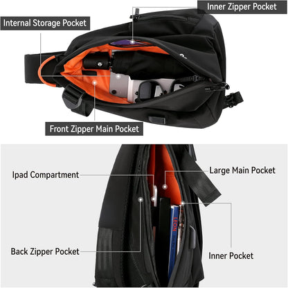 Secure Water-Resistant Crossbody Travel Bag