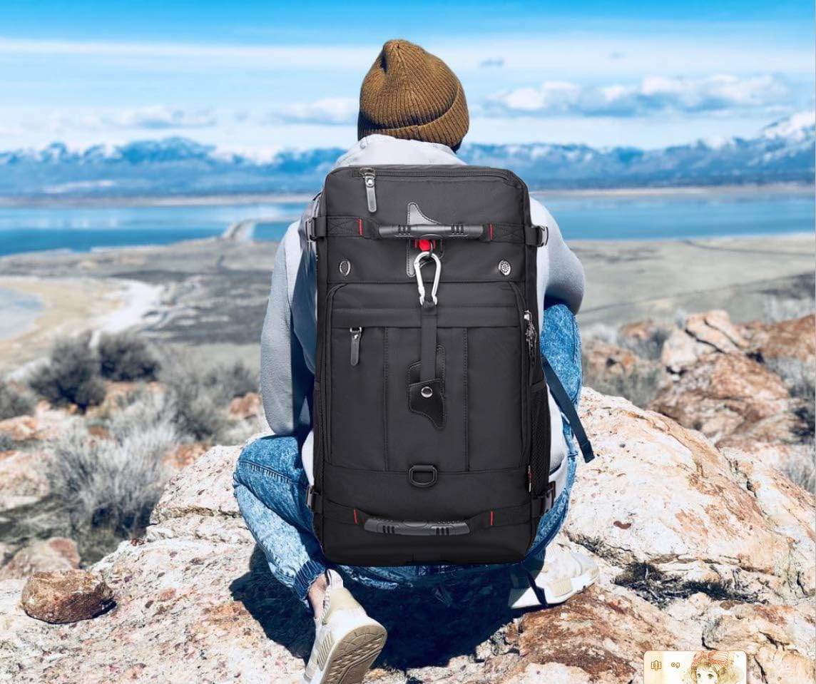 Multi-Capacity Carry-On Travel Backpack