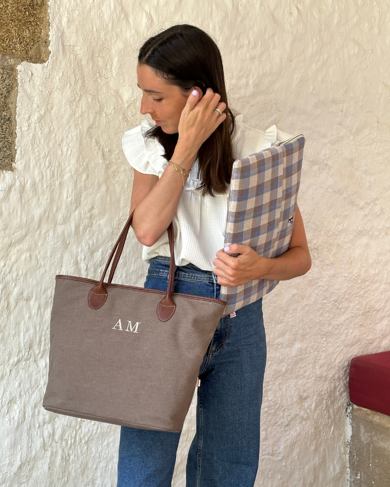 Ana Camel tote bag