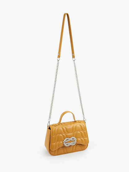 Infinity Love Quilted Small Shoulder Bag