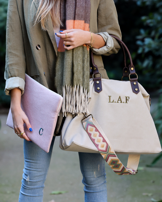 Beige Federica bag