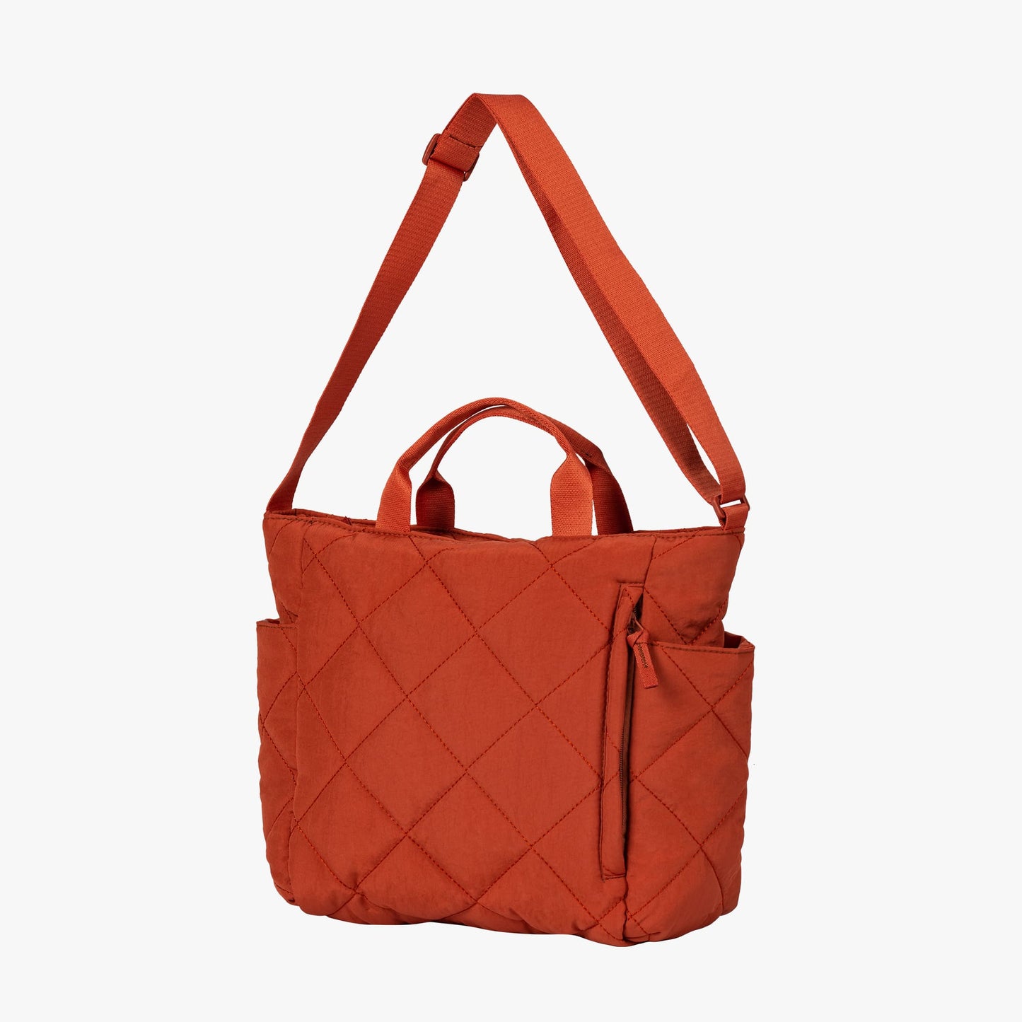 Olives Quilted Puffer Tote