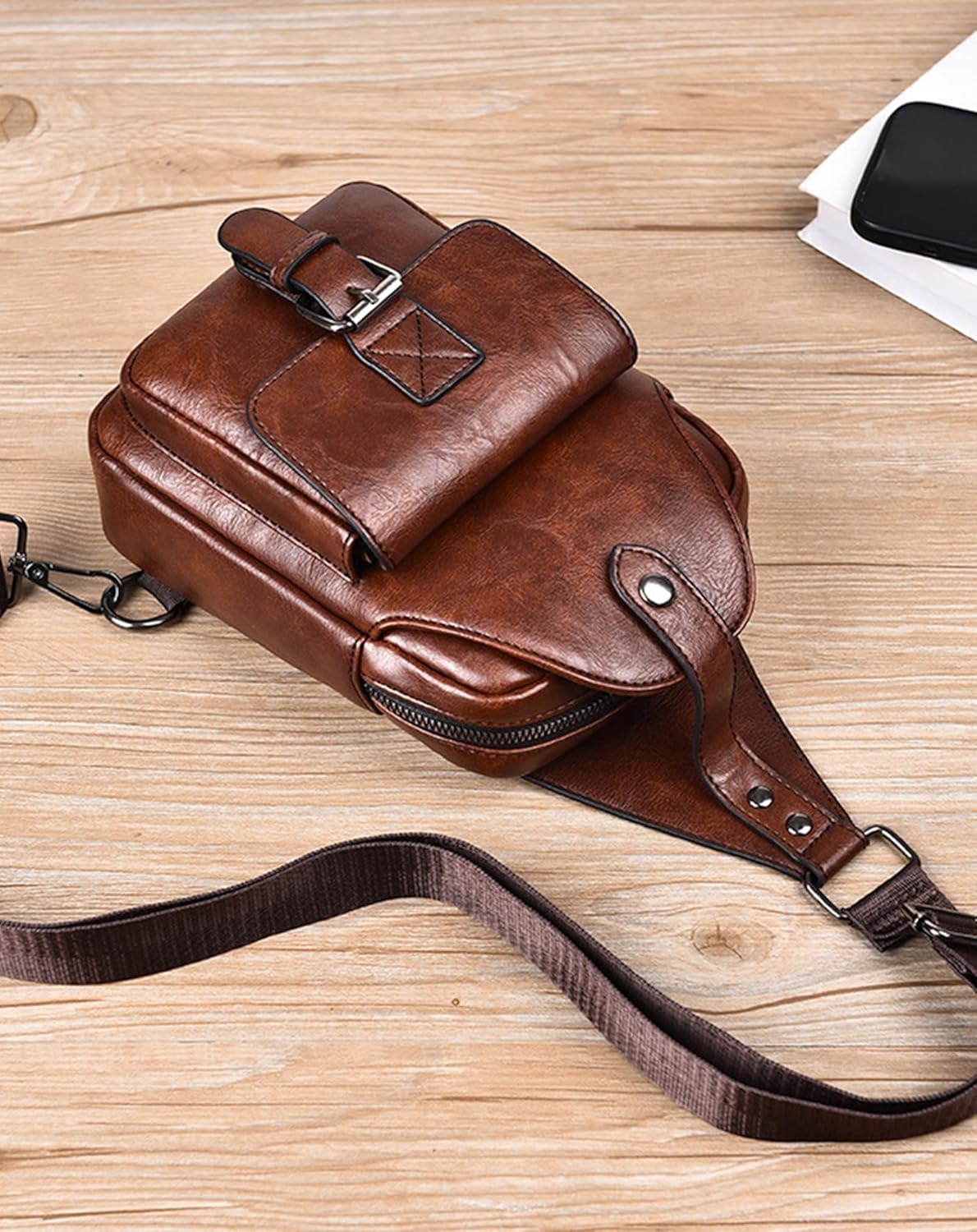 Compact Travel Crossbody Bag