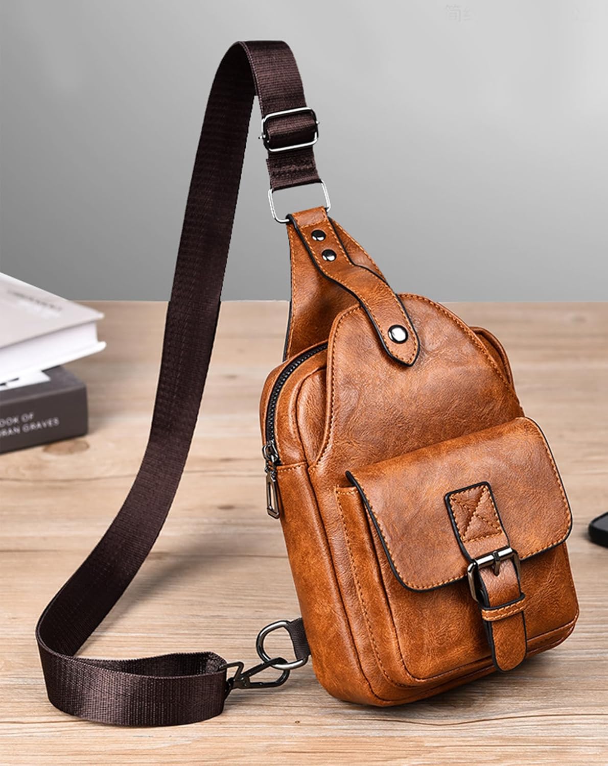 Compact Travel Crossbody Bag