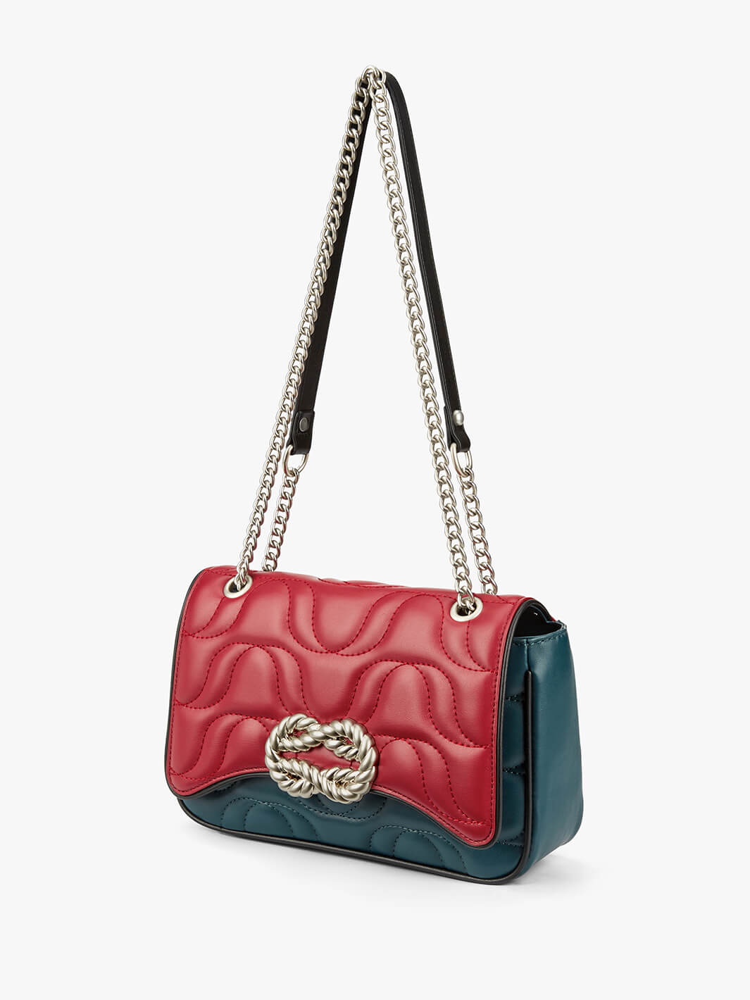 Infinity Love Quilted Medium Shoulder Bag