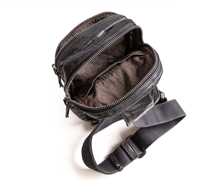 Durable Leather Crossbody Bag