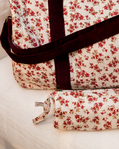 Flowers suitcase