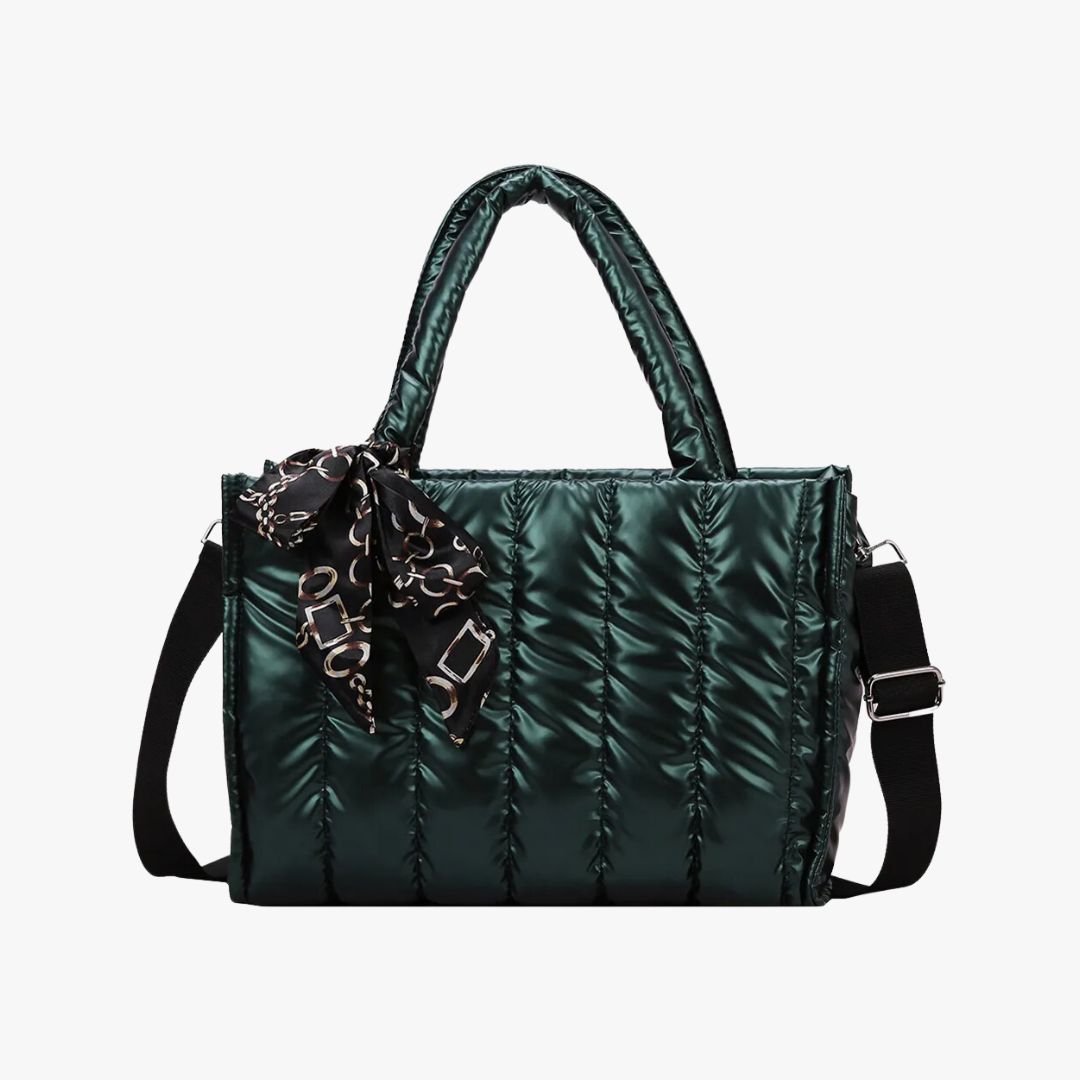 Satin Midi Tote