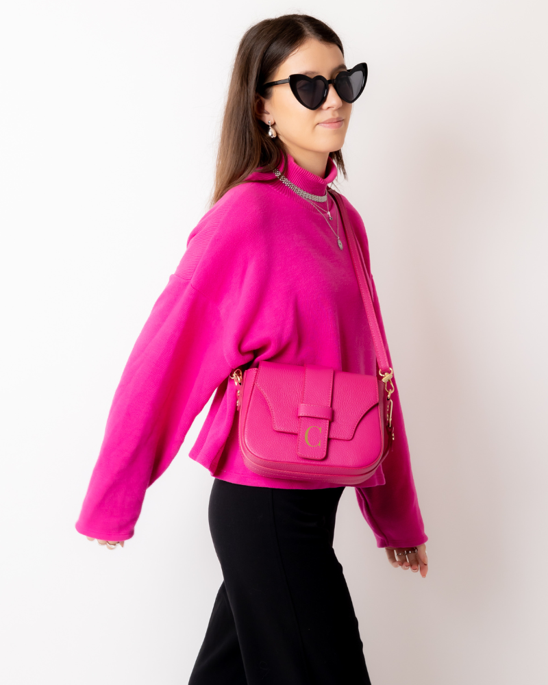 Jimena fuchsia Pink Bag