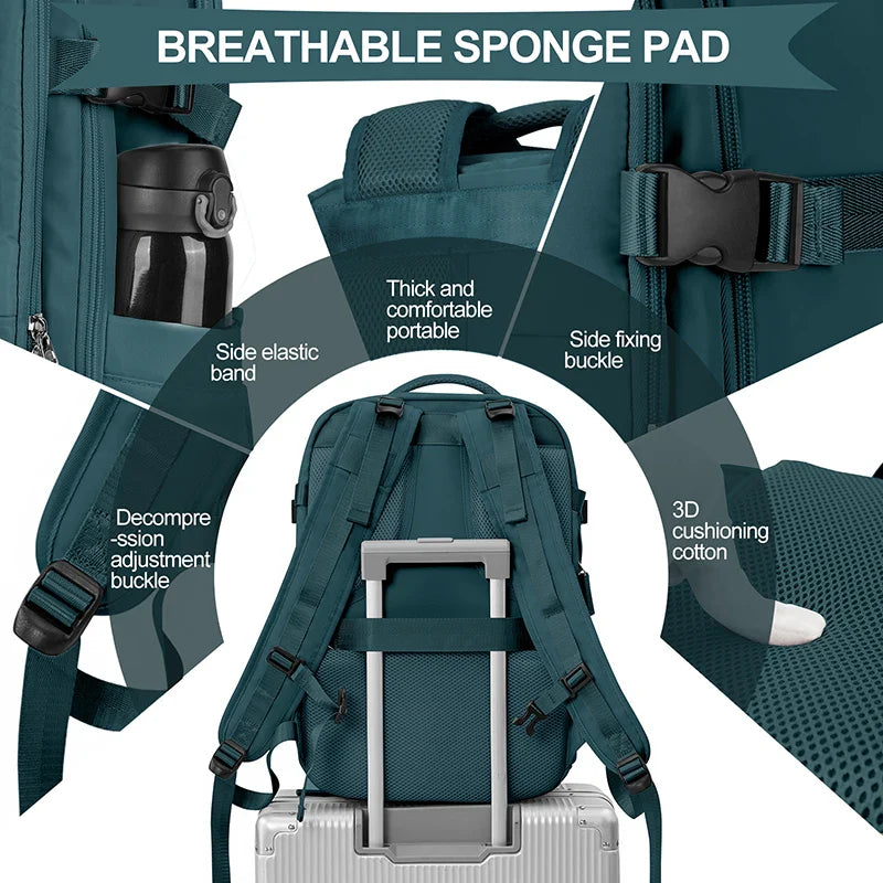 TuxodoBAG - 45L erweiterbarer Reiserucksack