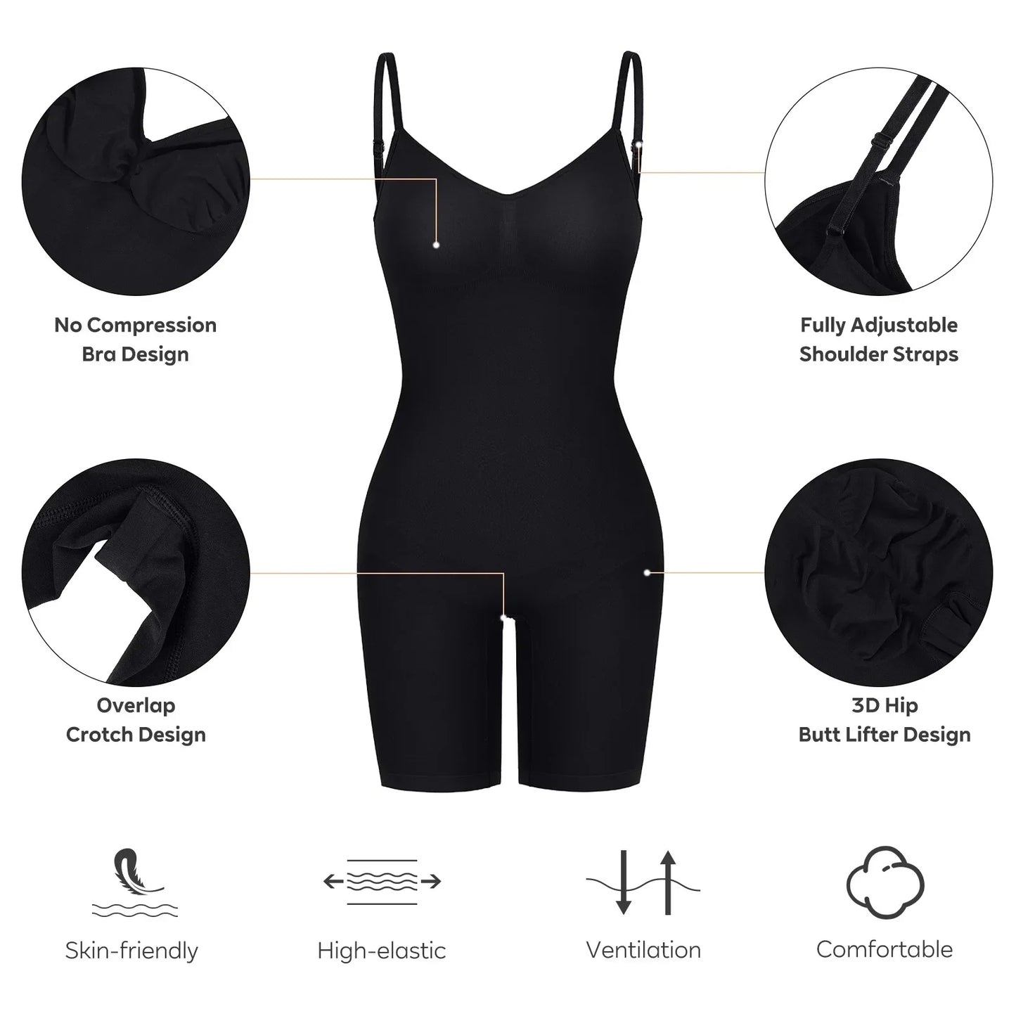 TuxodoSHAPE -  The Snatch & Sculpt Bodysuit