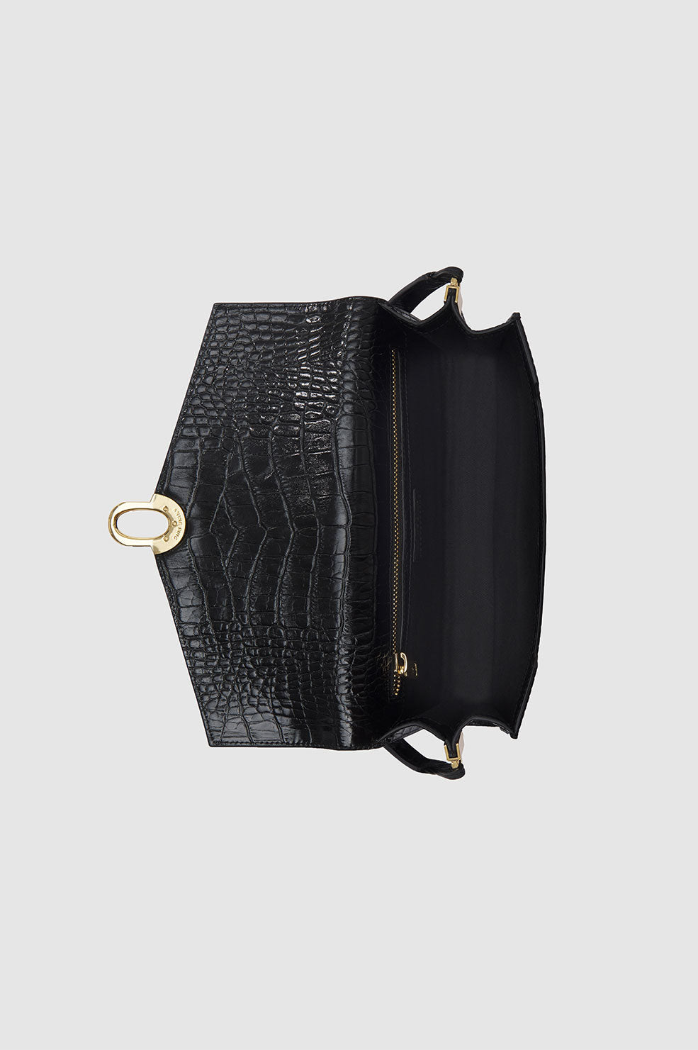 Colette Bag - Black Embossed