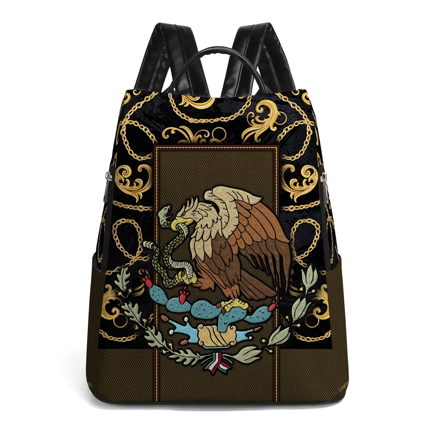 Special Edition 2024 The Eagle - Personalized Custom Leather BackPack - BP_MX09