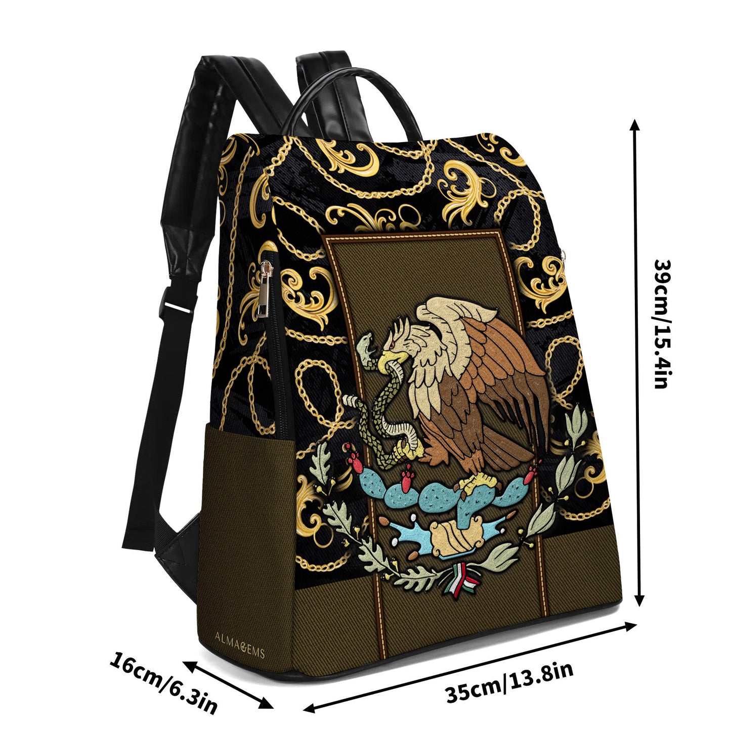 Special Edition 2024 The Eagle - Personalized Custom Leather BackPack - BP_MX09