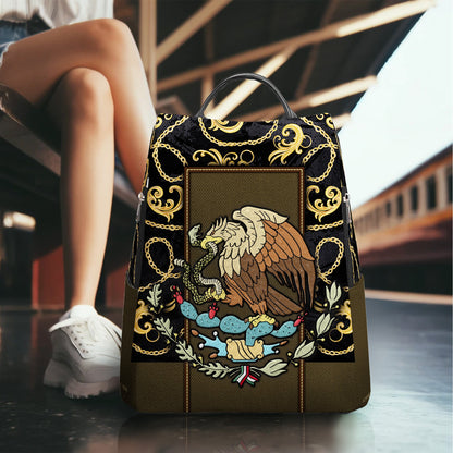 Special Edition 2024 The Eagle - Personalized Custom Leather BackPack - BP_MX09