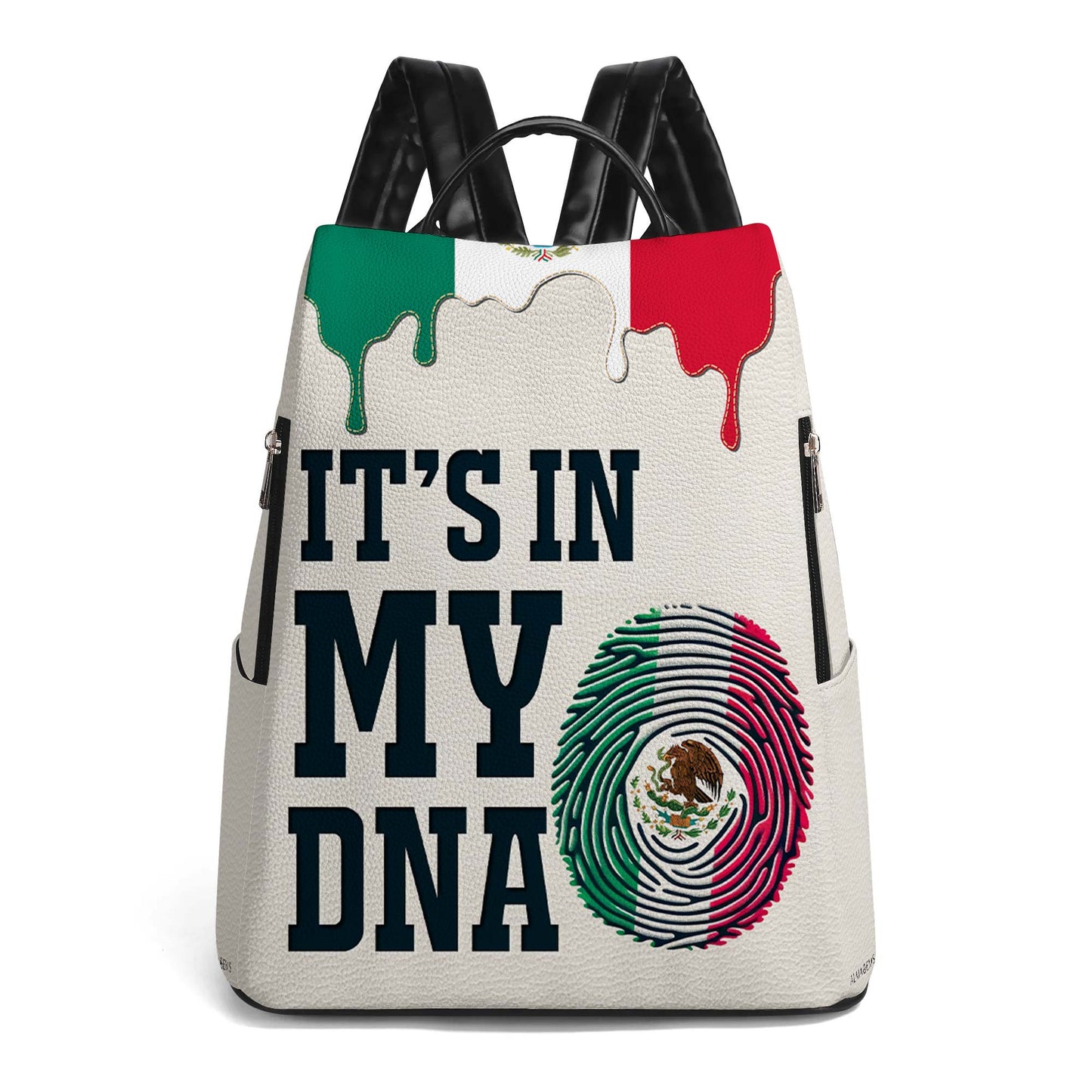 It's In My DNA - Personalized Custom Leather BackPack - BP_MX11