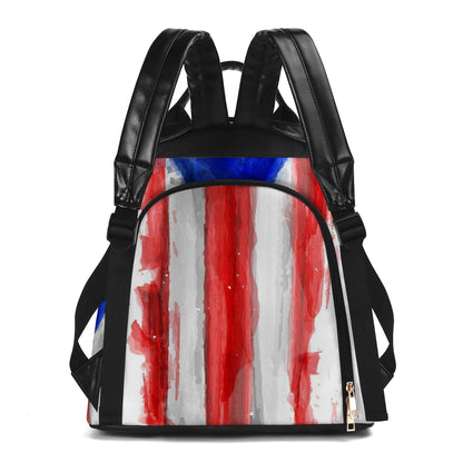 Puertorriqueña - Personalized Custom Leather BackPack - BP_MX18