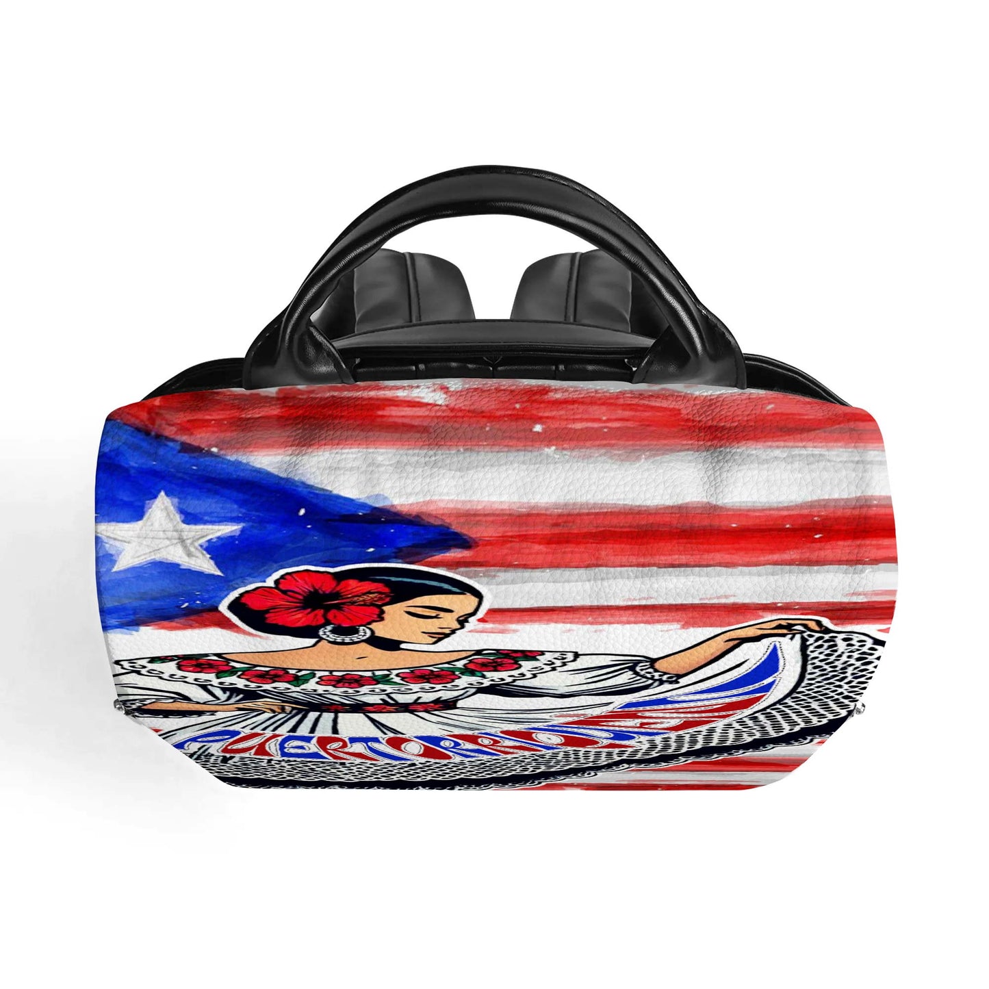 Puertorriqueña - Personalized Custom Leather BackPack - BP_MX18