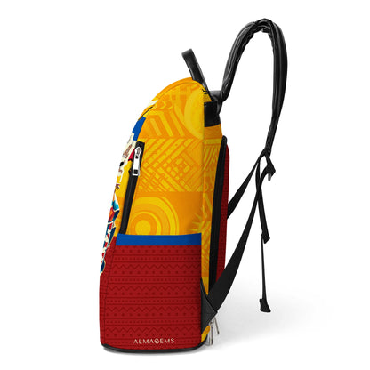 Colombiana - Personalized Custom Leather BackPack - BP_MX19