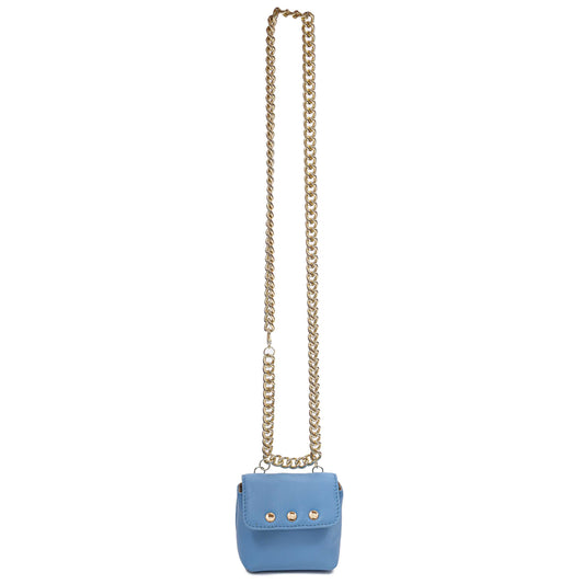 Beltbag Rivet Puffed Sheep Blue w. Gold