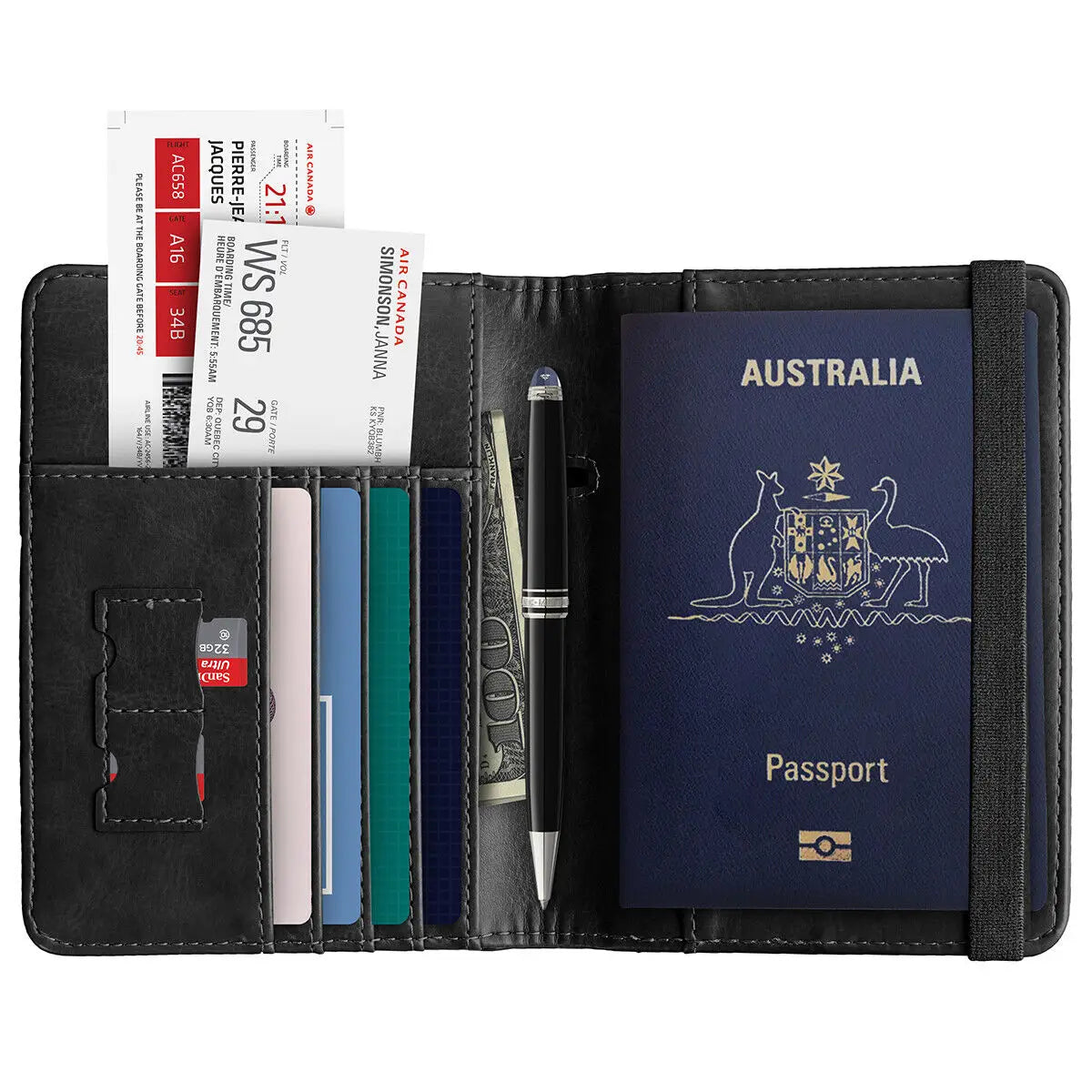 RFID Australian Passport Wallet