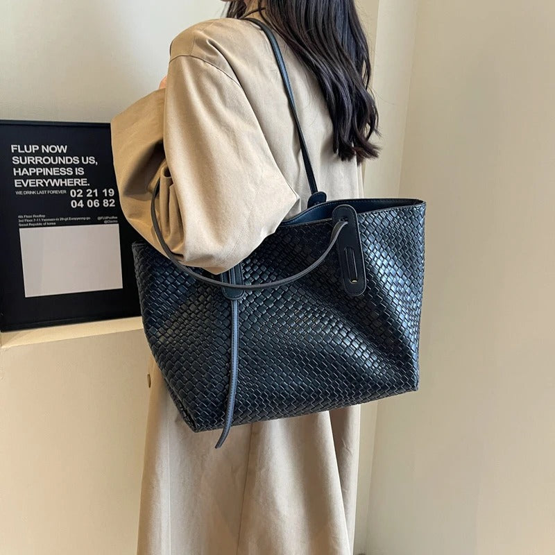 Olives Woven Tote