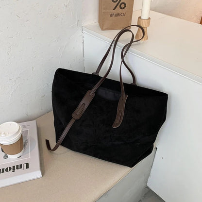 Olives Suede Tote