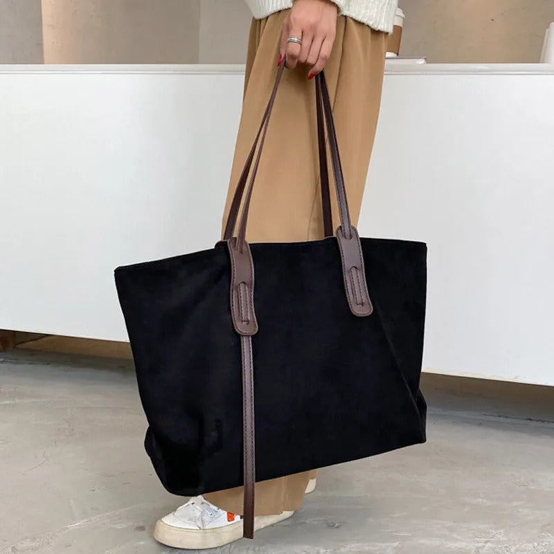 Olives Suede Tote