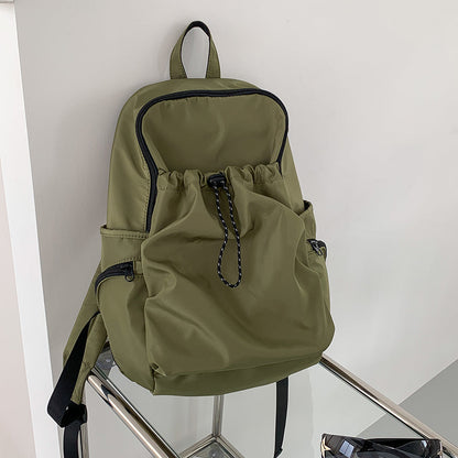 Olives Nylon Backpack