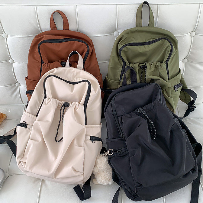 Olives Nylon Backpack