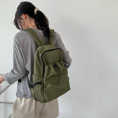 Olives Nylon Backpack