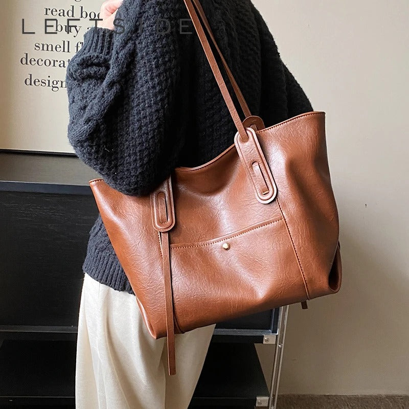 Aspen Vegan Leather Tote