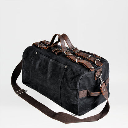 Große Weekender-Reisetasche aus Canvas