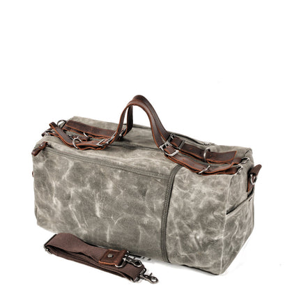 Große Weekender-Reisetasche aus Canvas