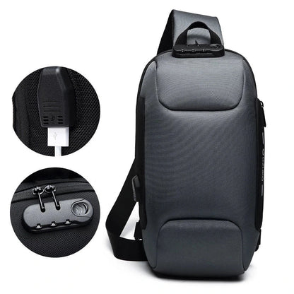 TuxodoBAG - Anti-Theft Crossbody Charging Bag