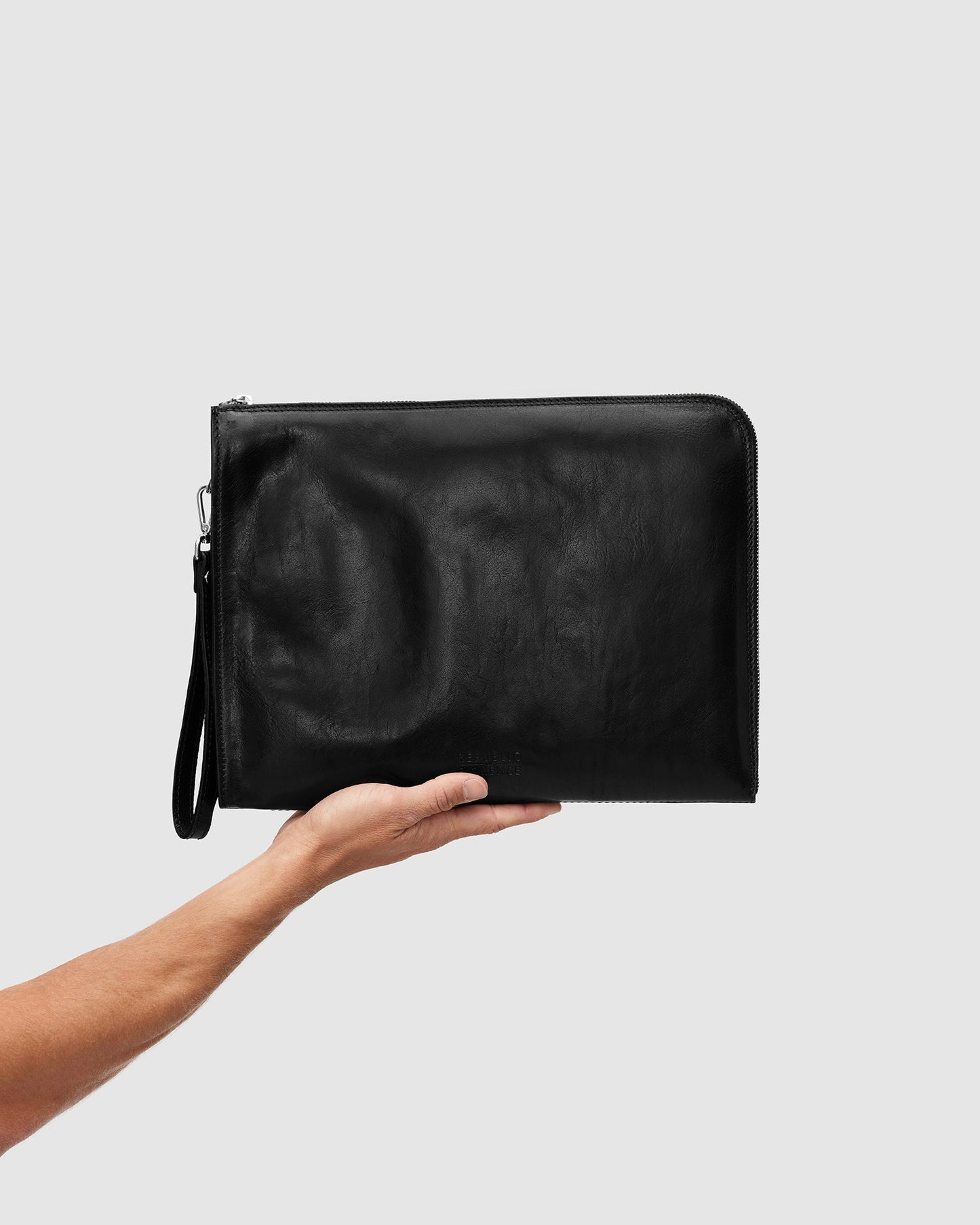 Charta Black - Leather Document Holder