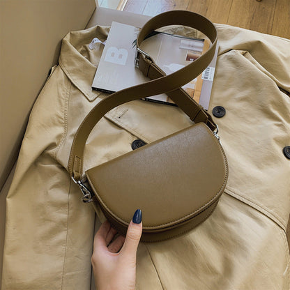 Minimal Half Moon Crossbody