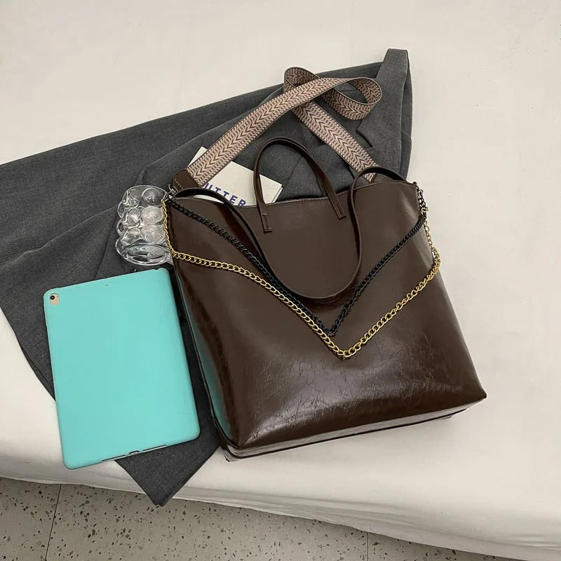 Sophie Vegan Leather Tote