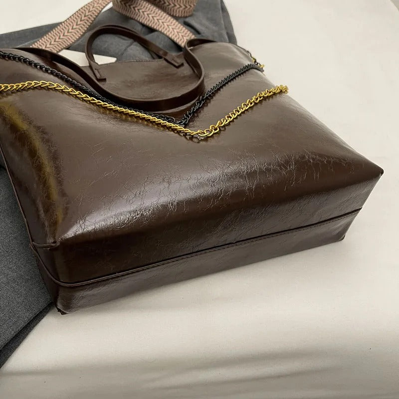 Sophie Vegan Leather Tote