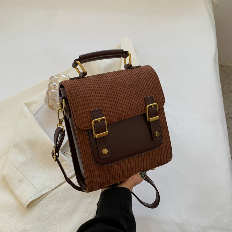 Olives Corduroy Backpack