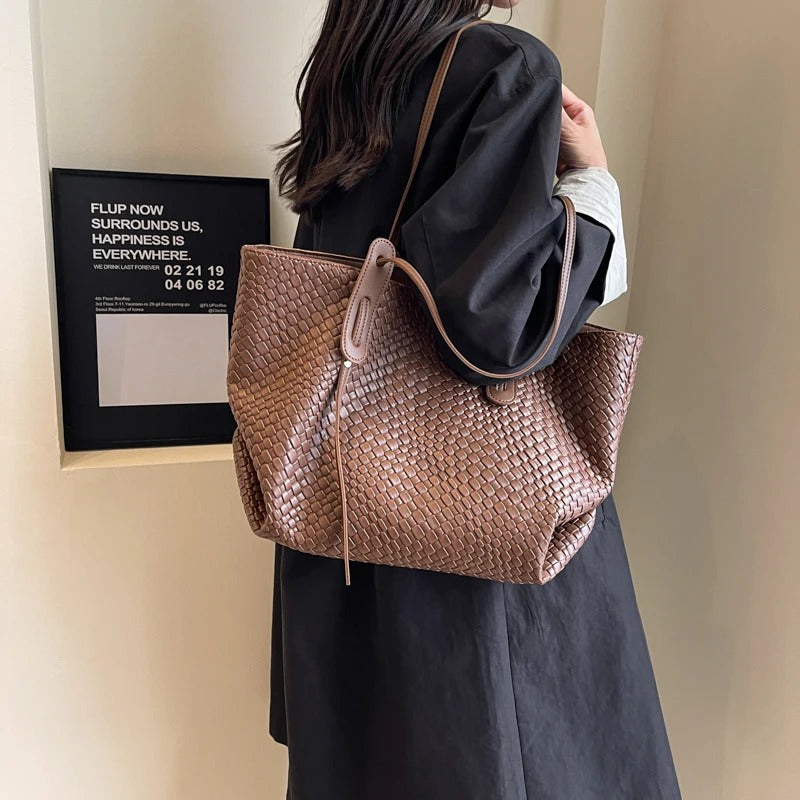 Olives Woven Tote